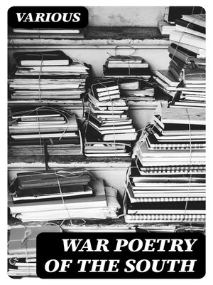 cover image of War Poetry of the South